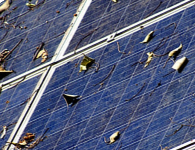 Čistenie solárnych panelov FVE
